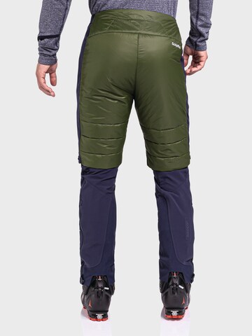Schöffel Regular Outdoor trousers 'Schlern' in Green