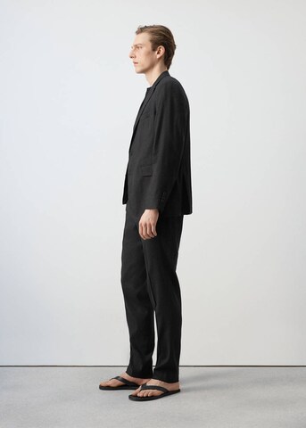 MANGO MAN Slim fit Pants 'Amalfi' in Black