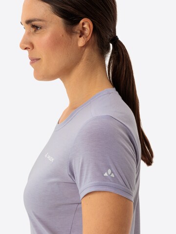 VAUDE Functioneel shirt 'Sveit' in Lila