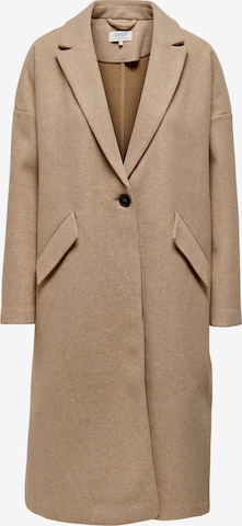 ONLY Between-Seasons Coat 'Emma' in Brown: front