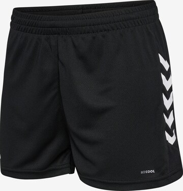 Regular Pantaloni sport de la Hummel pe negru