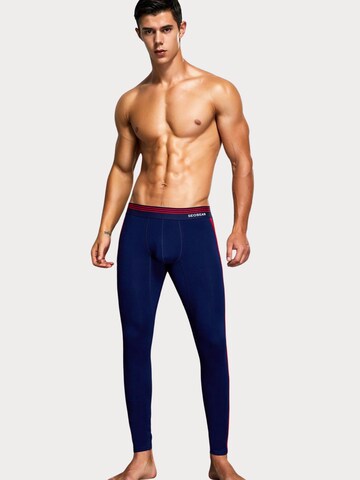 SEOBEAN Long Johns 'John' in Blue: front