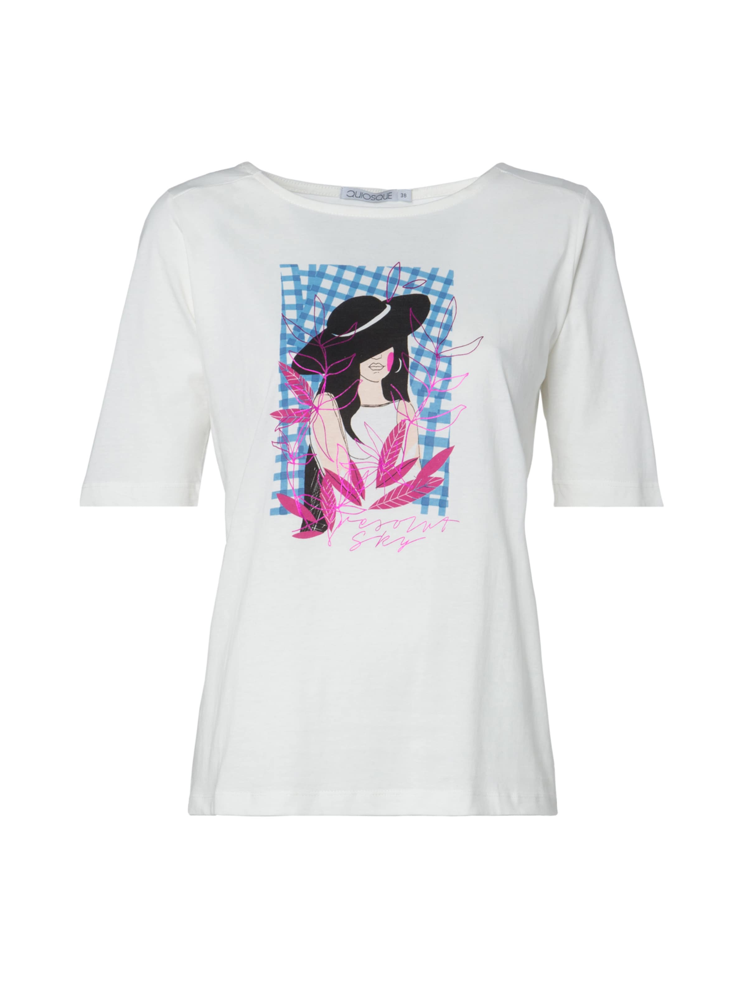 Quiosque - Camisa em branco: frente