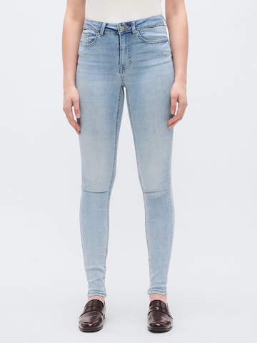 Vero Moda Tall Skinny Jeans 'VMFLASH' i blå: forside