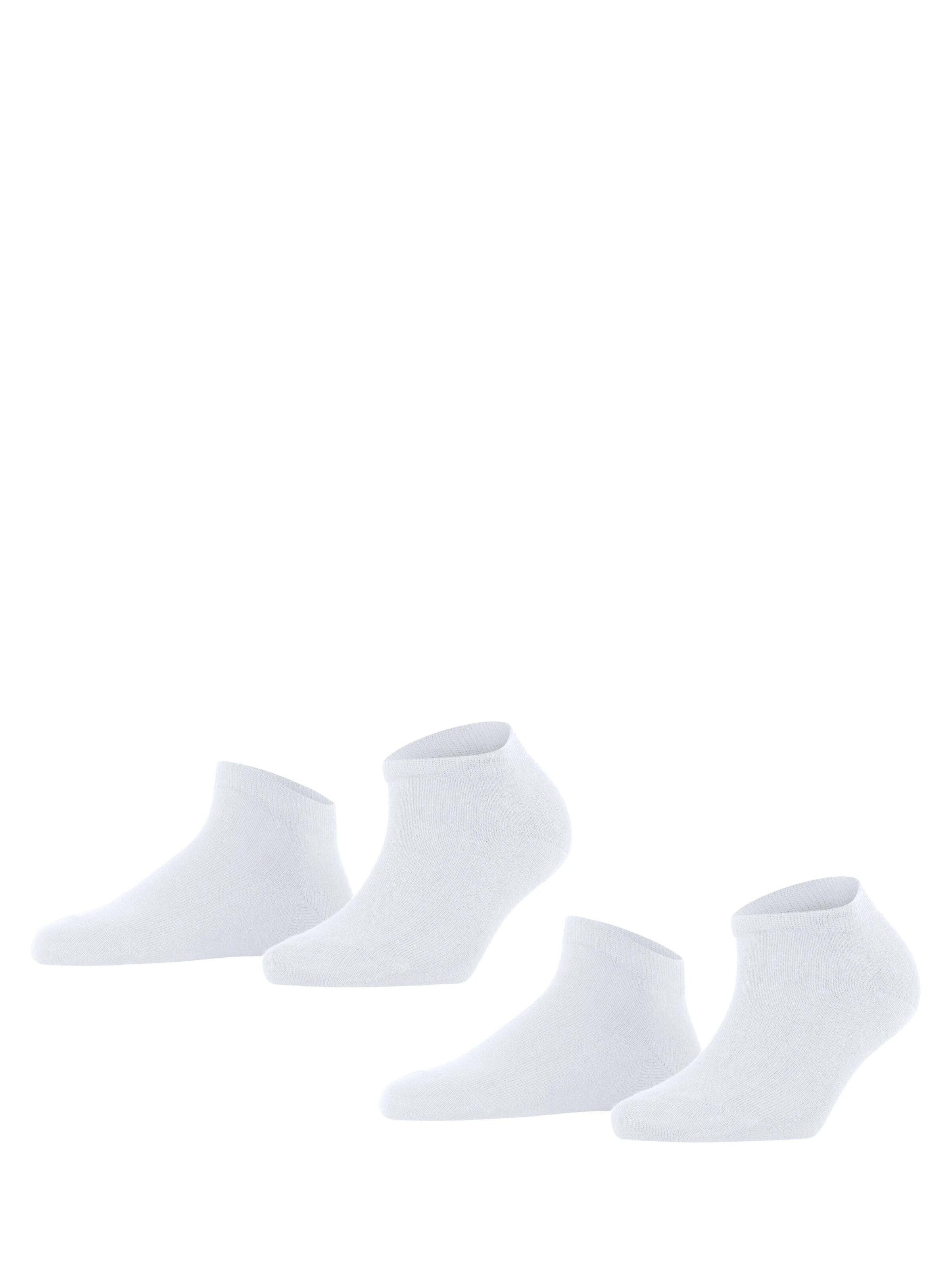 FALKE Füßlinge 'Happy 2-Pack'‌‌‌‌‌‌‌ in Weiß: Vorderseite