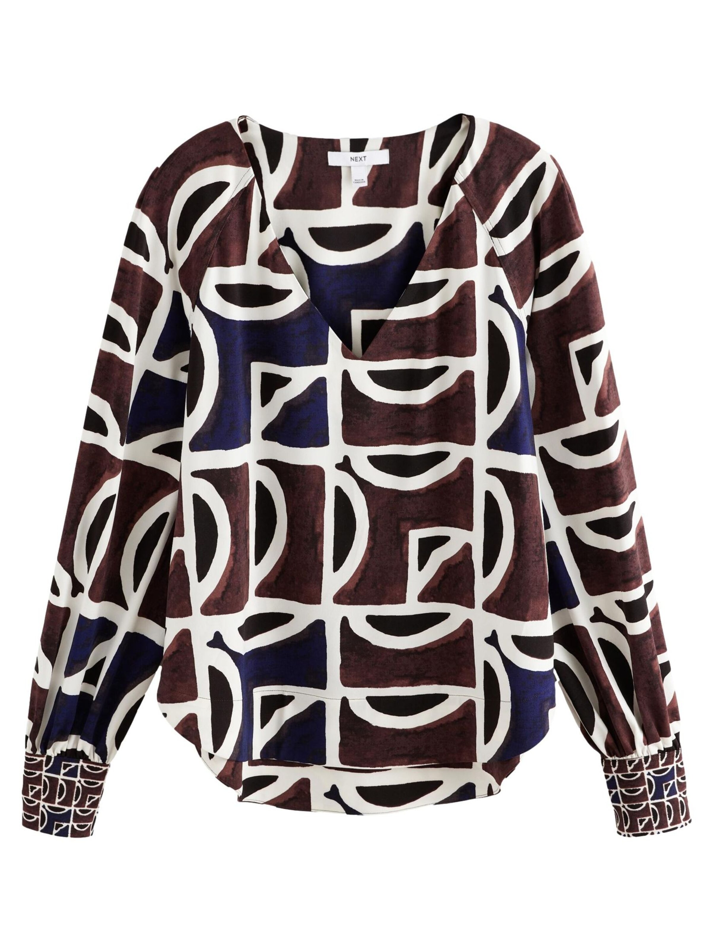 Next Pluus, värv pruun: eest vaates