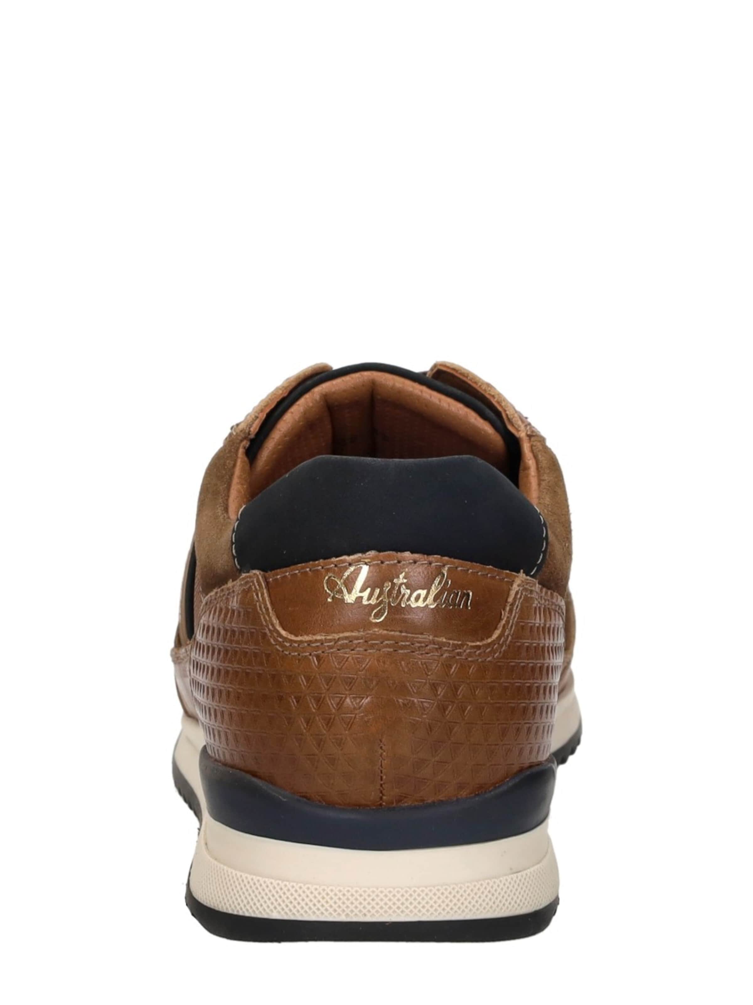 Baskets basses 'Filmon' Australian en marron