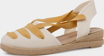 Pisamonas - Sandalias en amarillo: frente
