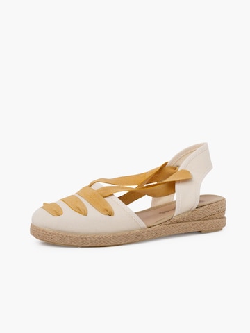 Pisamonas Sandale‌‌‌‌‌‌‌‌‌‌ in Gelb: Vorderseite