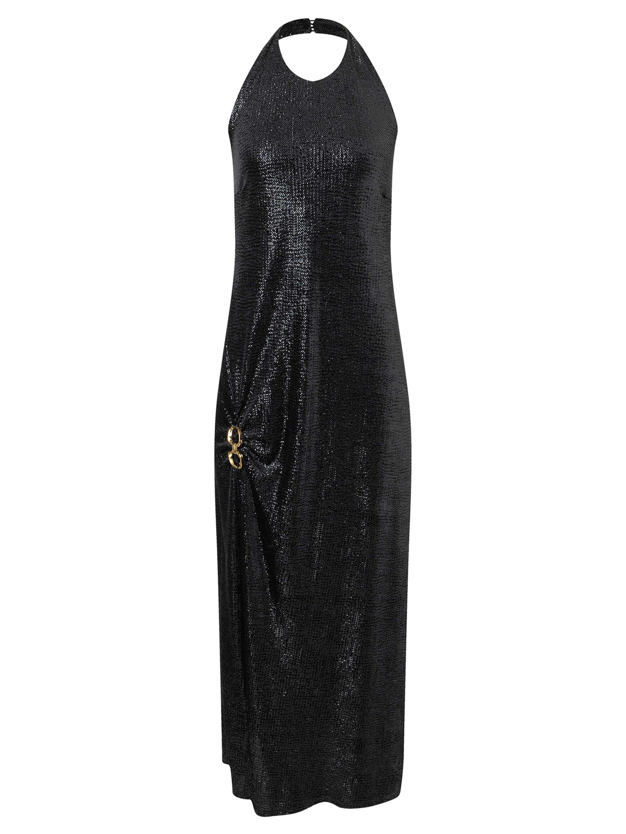 Ana Alcazar Abendkleid 'Tajali' in Schwarz: Vorderseite