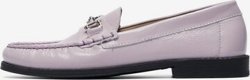 Bianco Classic Flats in Purple: front