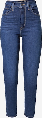 LEVI'S ® Дънки Tapered Leg Дънки 'High Waisted Mom Jean' в синьо: отпред