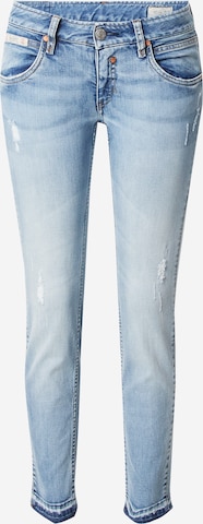 Herrlicher Slimfit Jeans 'Touch' i blå: forside