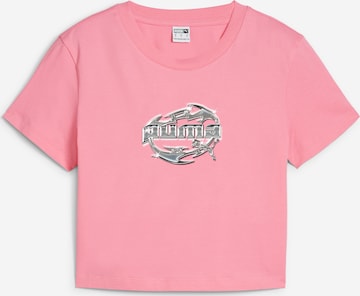 T-shirt 'Hyper' PUMA en rose : devant