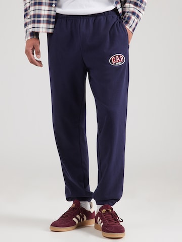 GAP Tapered Byxa i blå: framsida