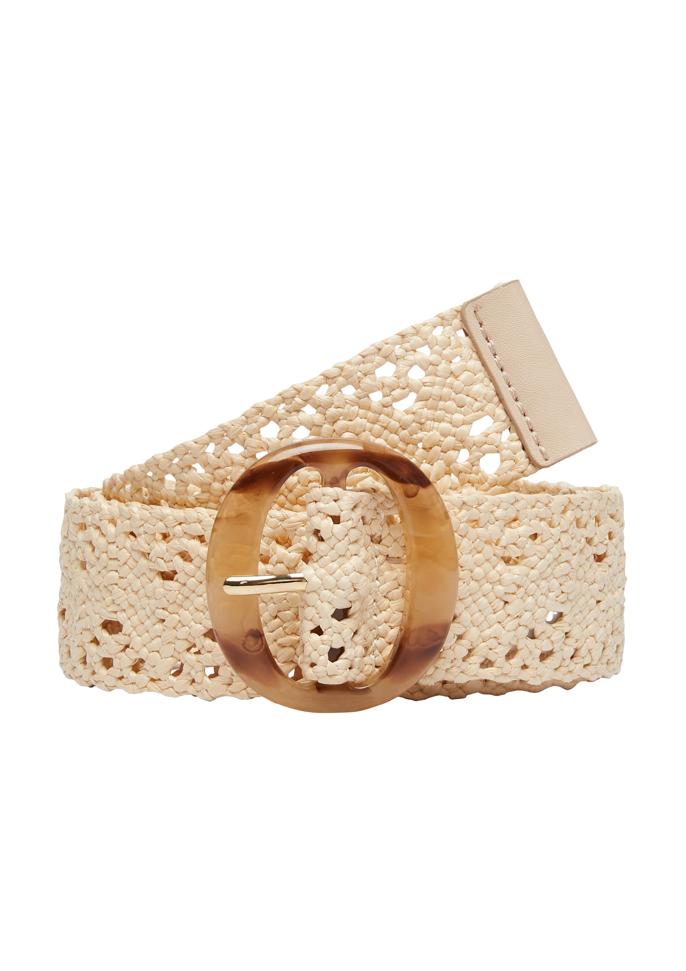 s.Oliver Gürtel in Beige: Vorderseite