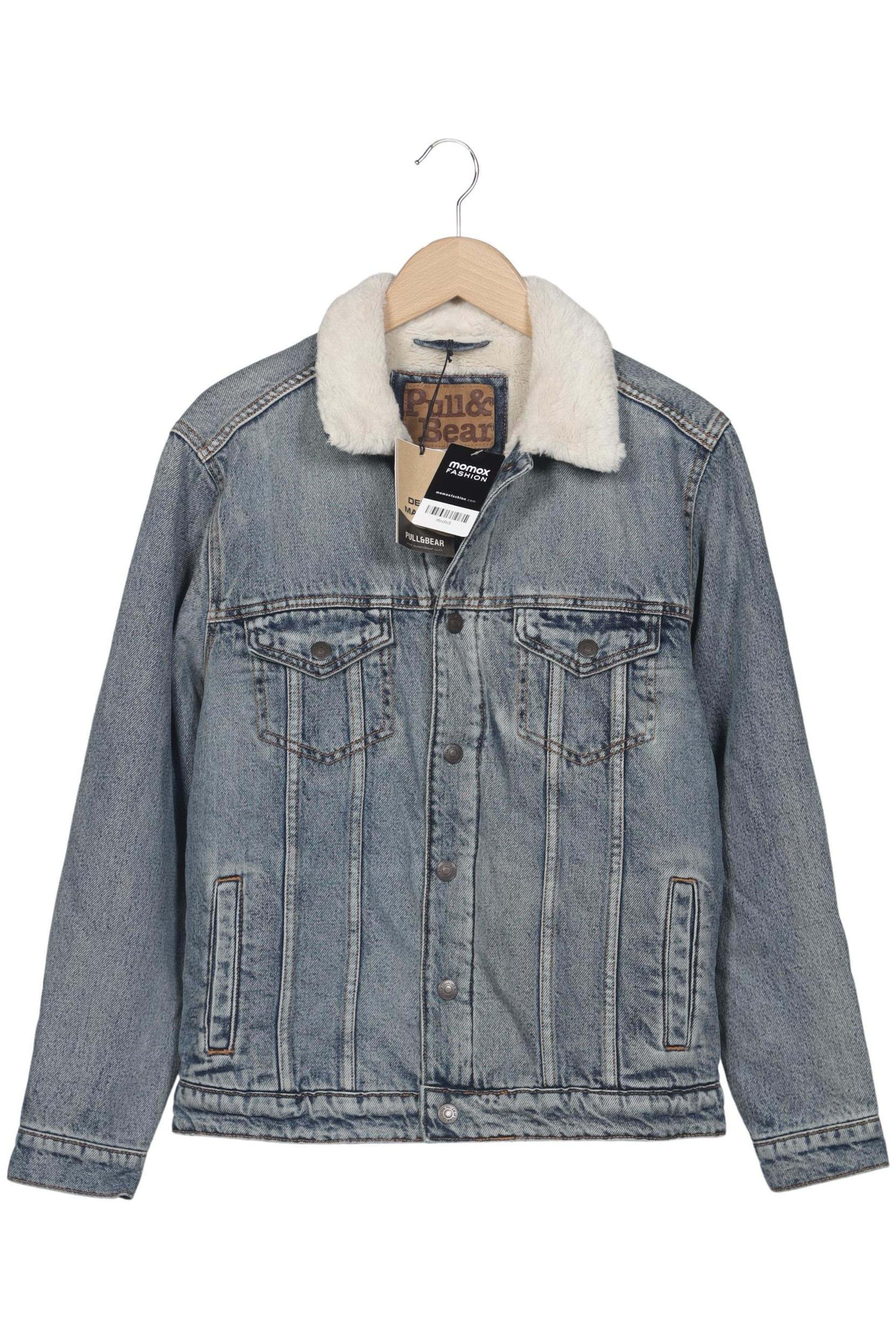 Pull&Bear Jacket & Coat in S in Blue: front