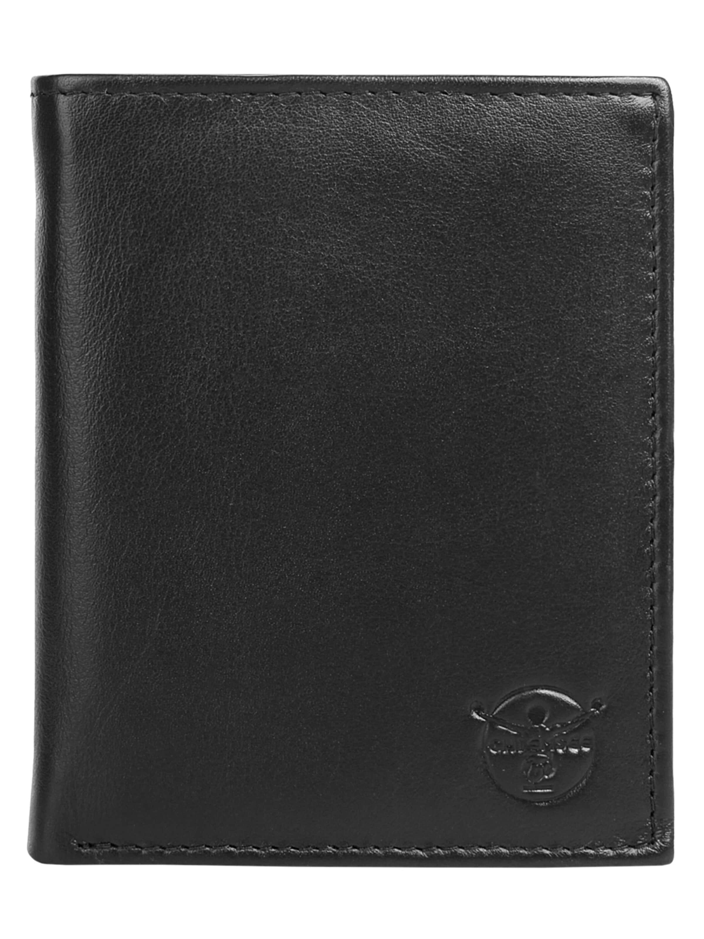CHIEMSEE Wallet in Black: front