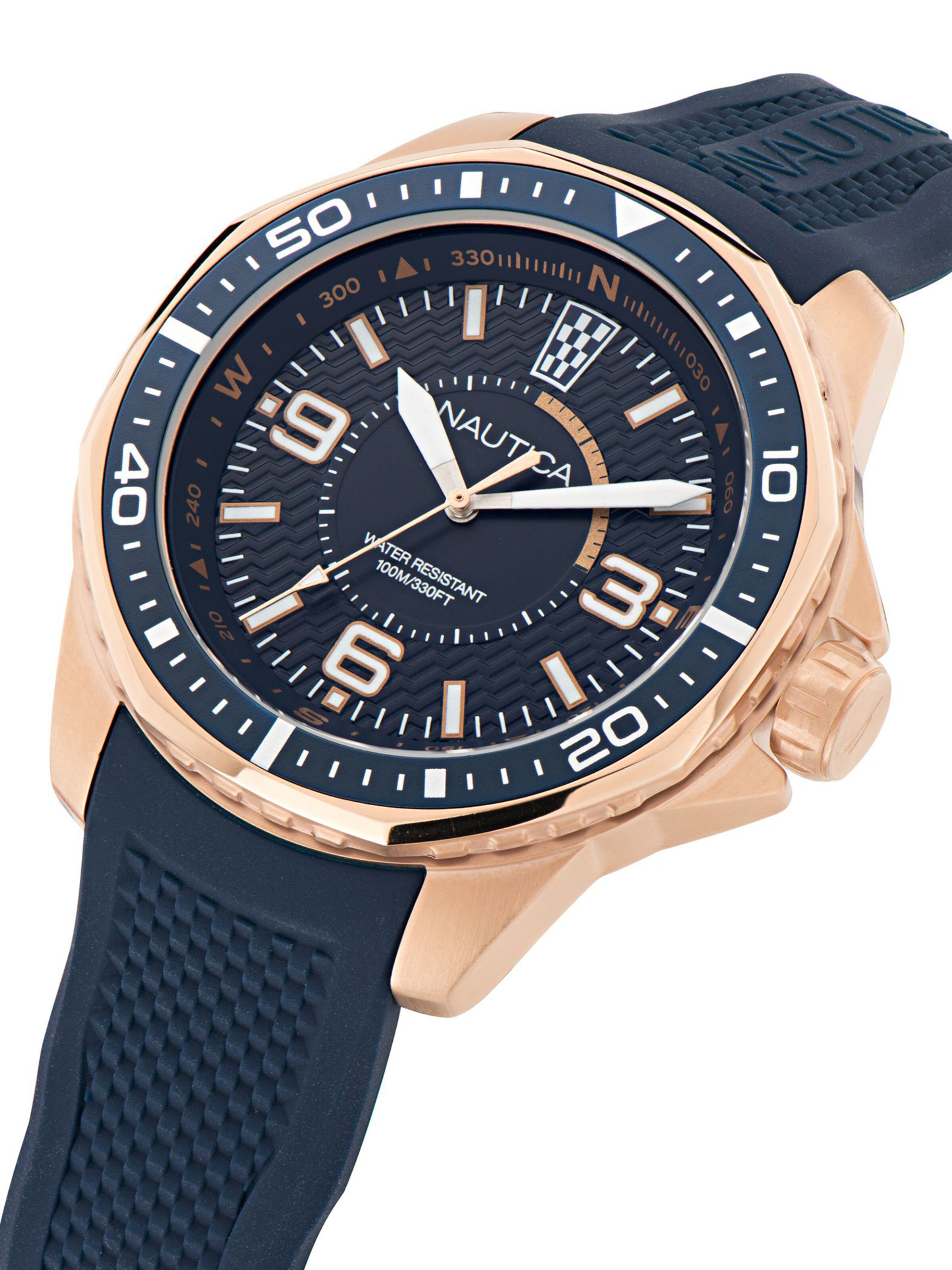 NAUTICA Analogt ur 'Koh May Bay' i blå