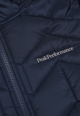 Veste outdoor PEAK PERFORMANCE en bleu