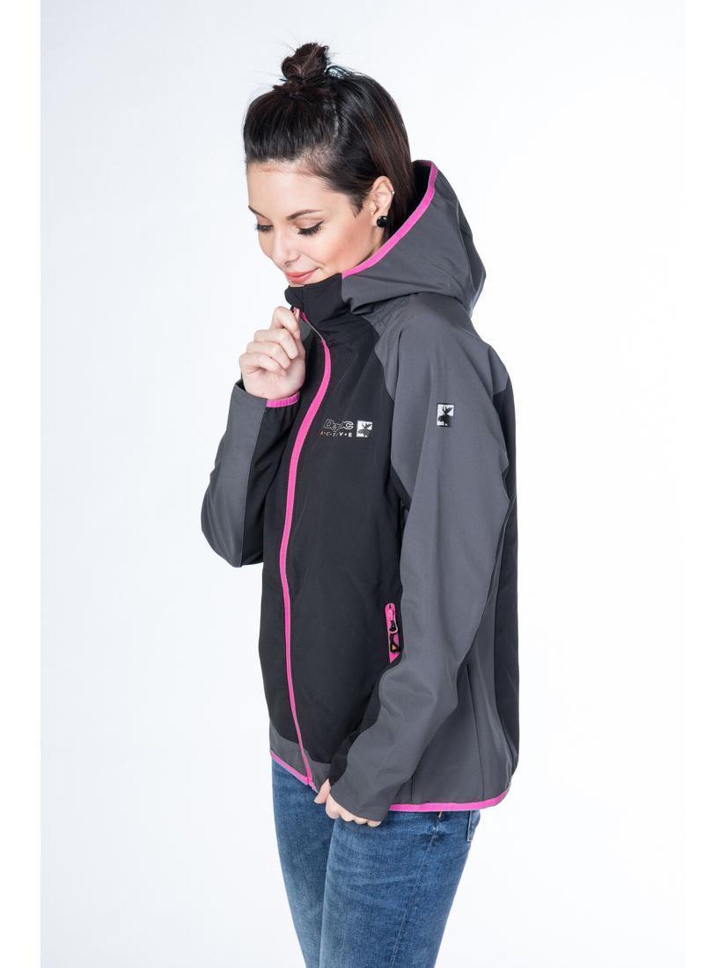 deproc Übergangsjacke 'XLight CAVELL Women'‌‌‌‌‌ in Grau