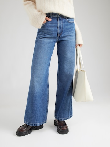 TOMMY HILFIGER Zvonové kalhoty Džíny – modrá: přední strana