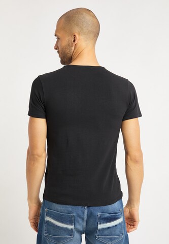 T-Shirt 'Miller' BRUNO BANANI en noir