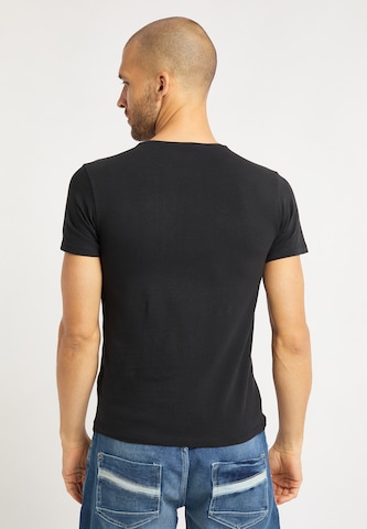 T-Shirt 'Miller' BRUNO BANANI en noir