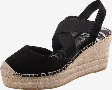 Vidorreta Sandals in Black: front