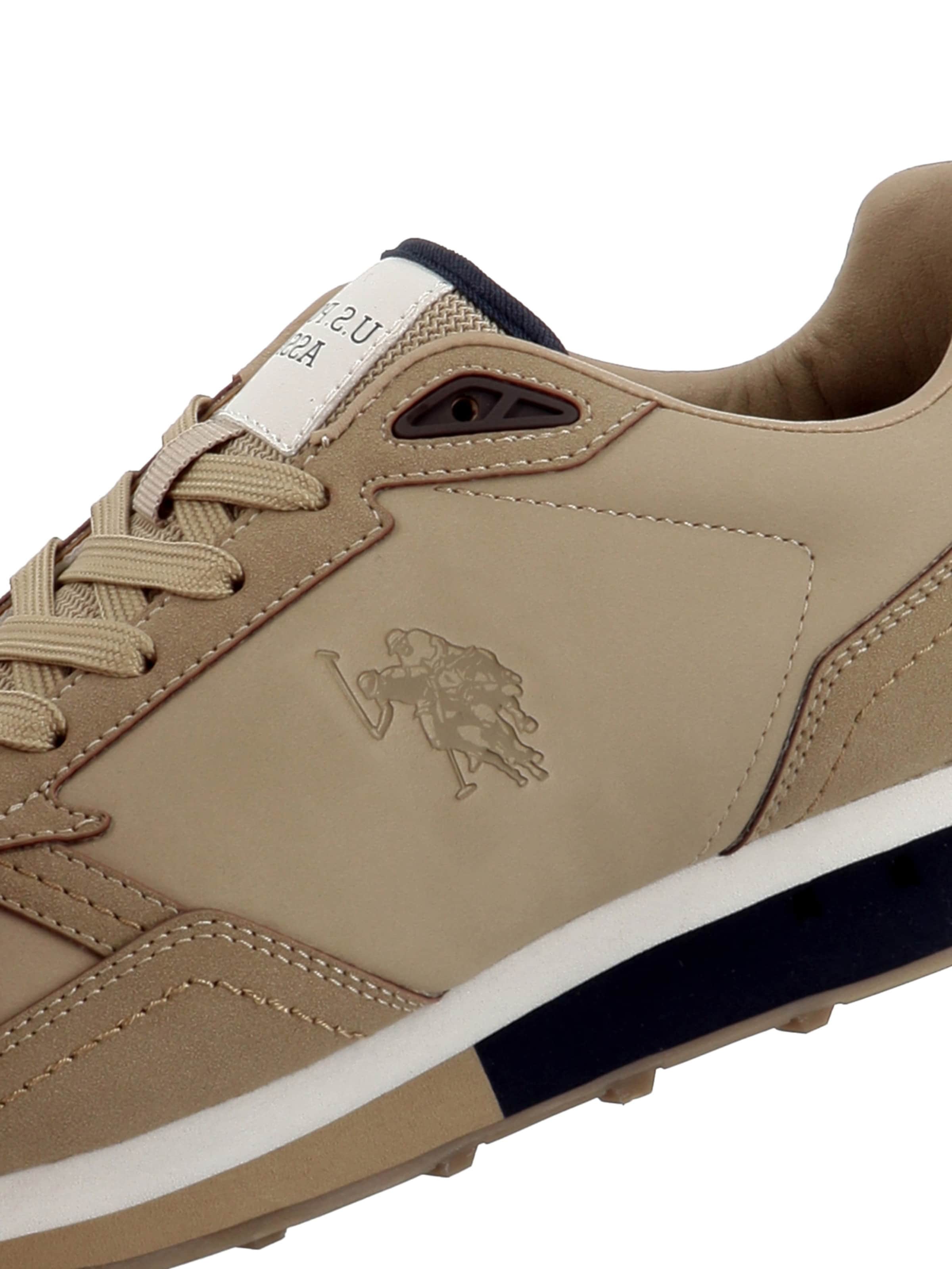 Baskets basses 'April' US POLO ASSN. en beige