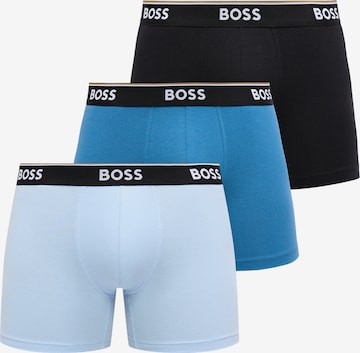 BOSS Bokserishortsit 'Power' värissä sininen: etupuoli