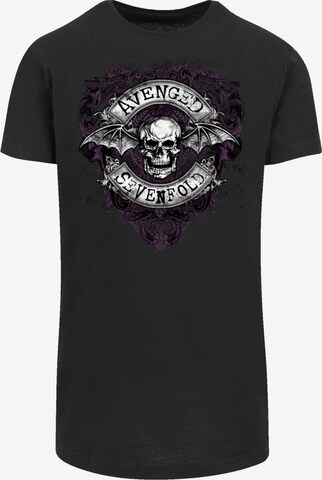 F4NT4STIC Shirt 'Avenged Sevenfold Rock Metal Band Bat Flourish' in Black |  ABOUT YOU