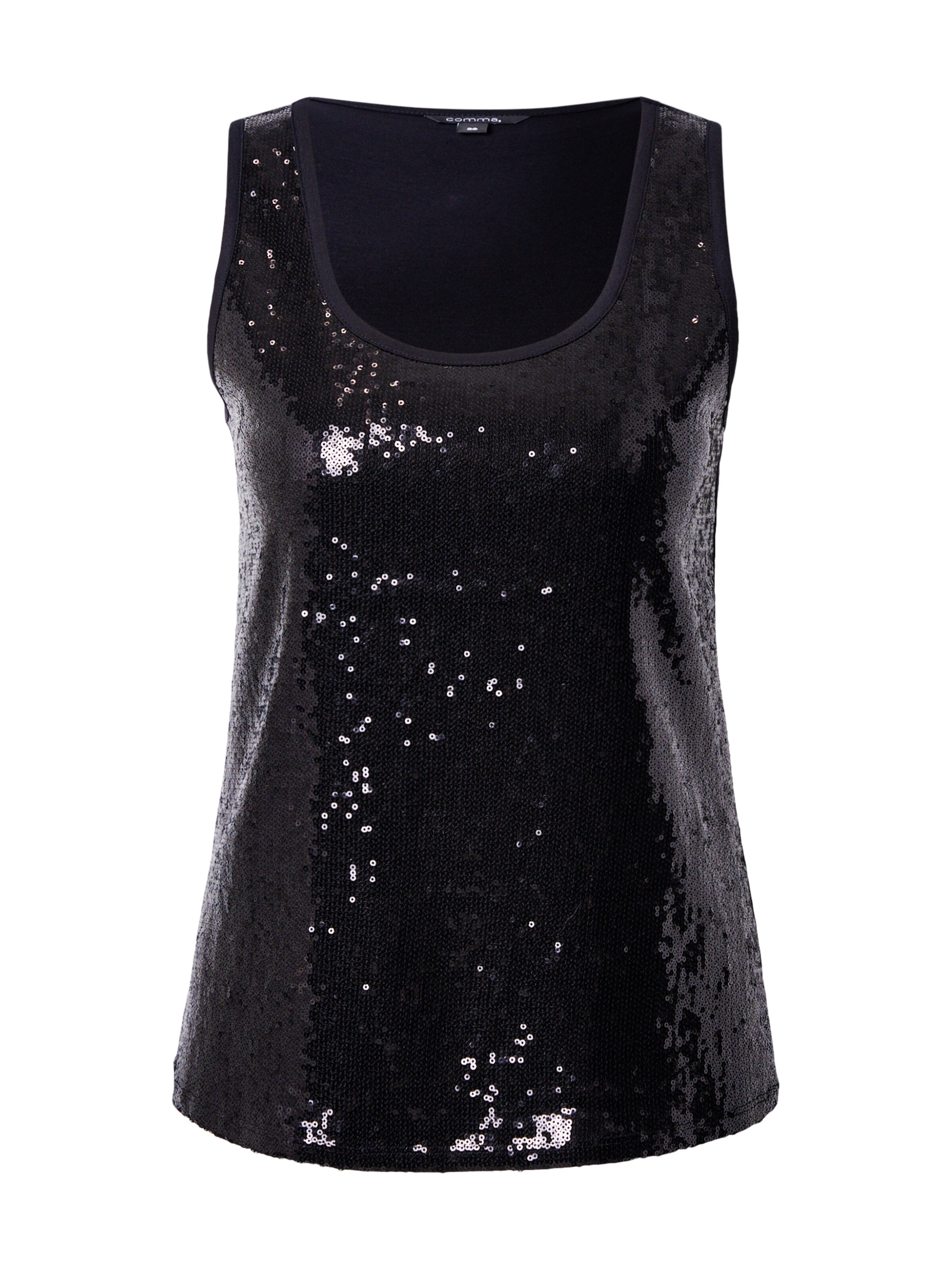 COMMA Shirt in Black: front