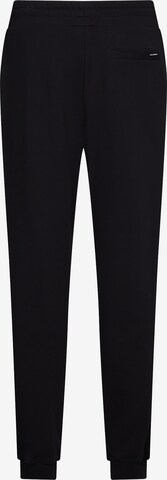 Karl Lagerfeld Tapered Broek in Zwart: voorkant