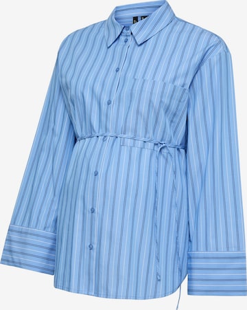 Vero Moda Maternity Pusero 'VMMGINA' värissä sininen: etupuoli
