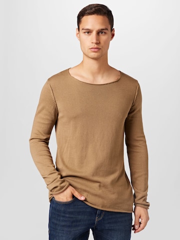 IMPERIAL Sweater in Beige: front