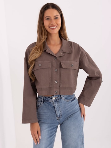 Madnezz House Übergangsjacke in Beige: Vorderseite