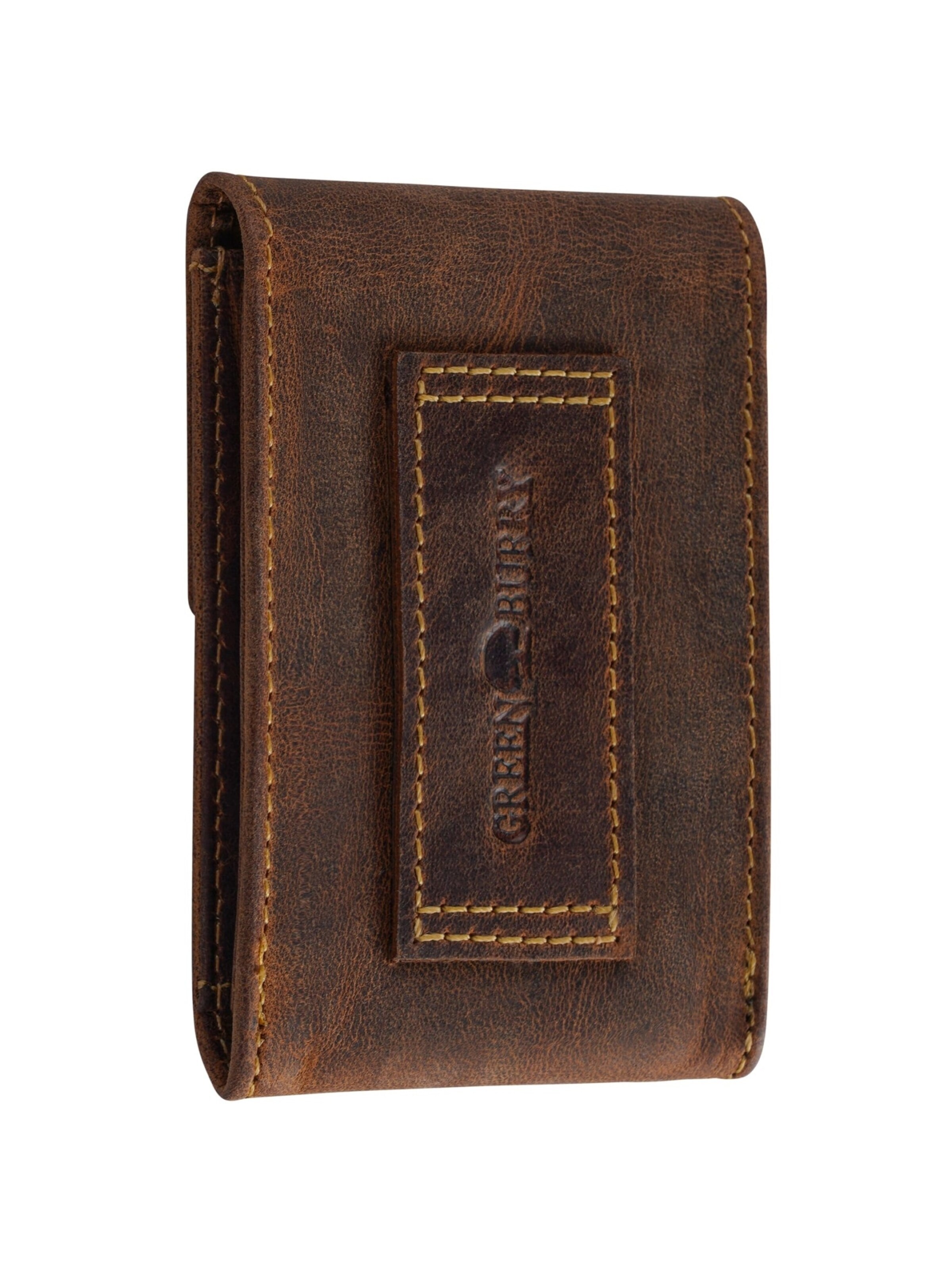 Portofel 'Vintage RFID' de la GREENBURRY pe maro