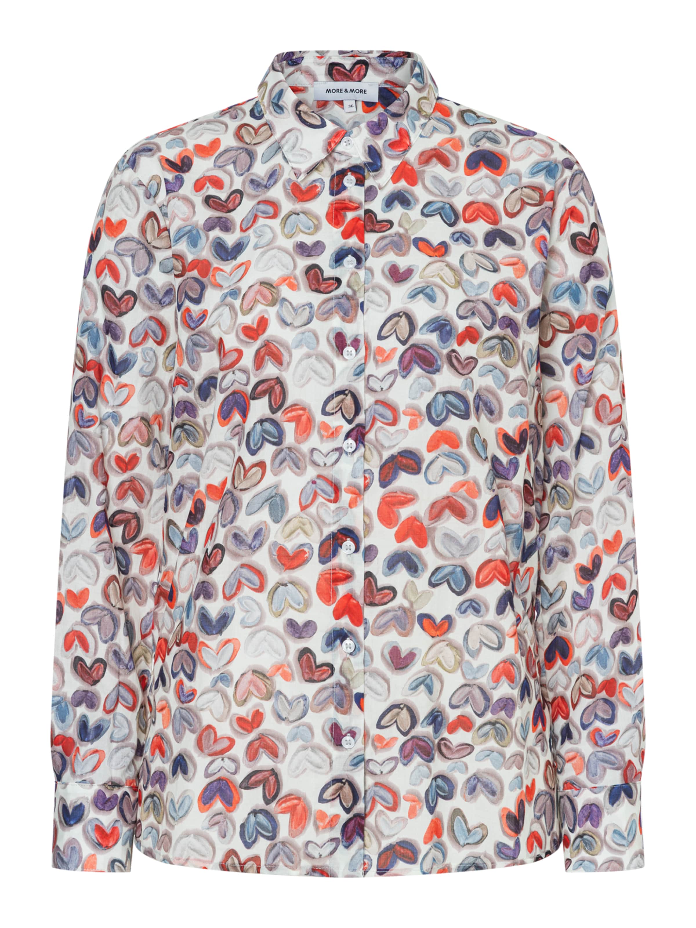 MORE & MORE Blouse in Gemengde kleuren: voorkant