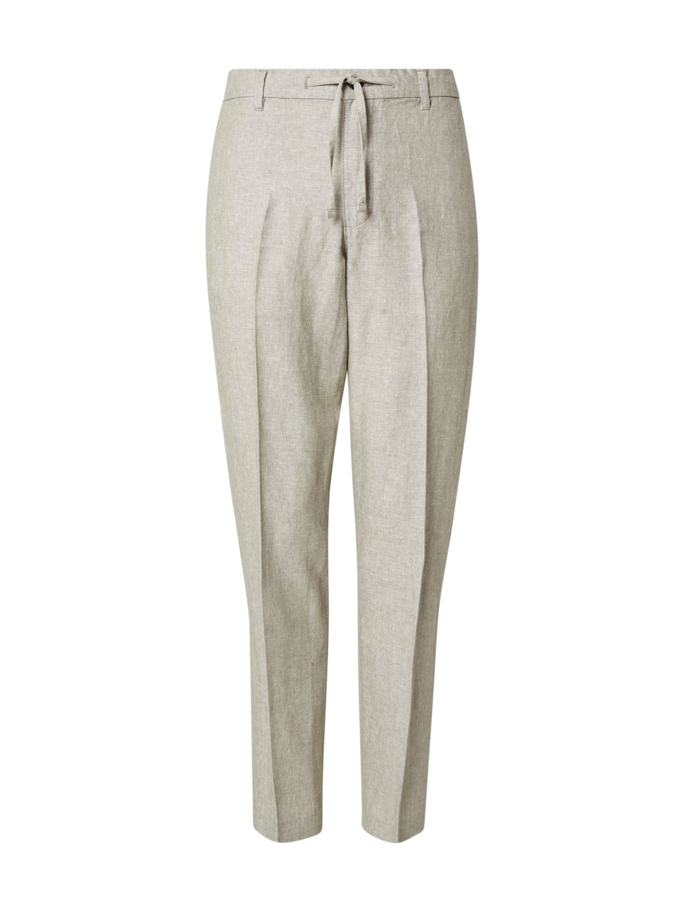 SELECTEDregular Hlače na crtu 'Leroy' - siva boja: prednji dio