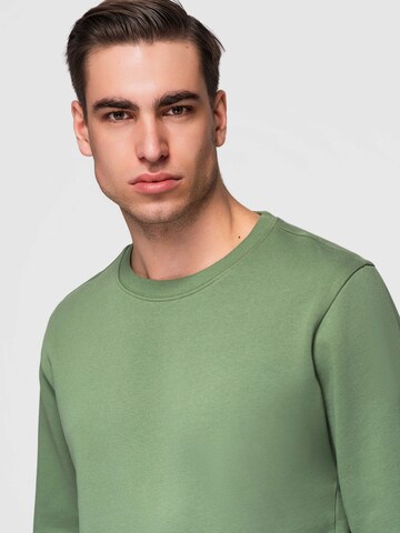Sweat-shirt 'OM-SSBN-0271' Ombre en vert