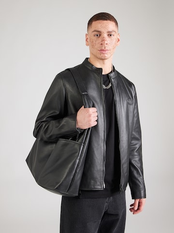 Giacca di mezza stagione di DIESEL in nero: frontale