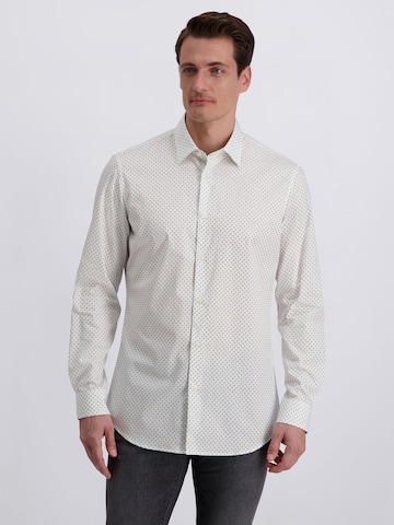 PIERRE CARDIN Regular fit Business shirt in White: front