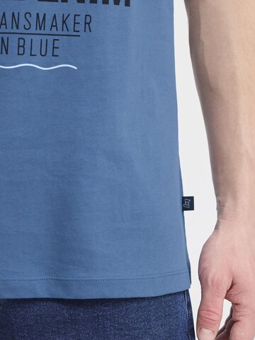BLEND Shirt 'Cali' in Blue