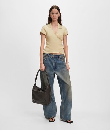 Liebeskind Berlin Shoulder Bag 'EVER' in Brown: front