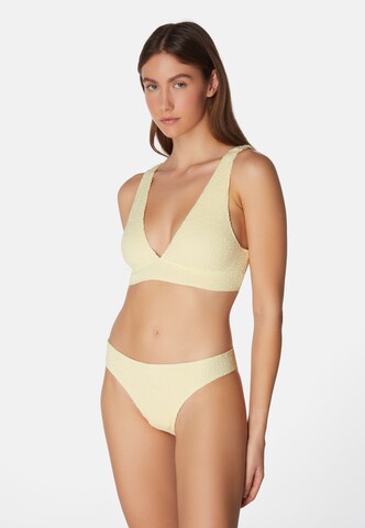 SORBET ISLAND Triangle Bikini 'Aqua' in White: front