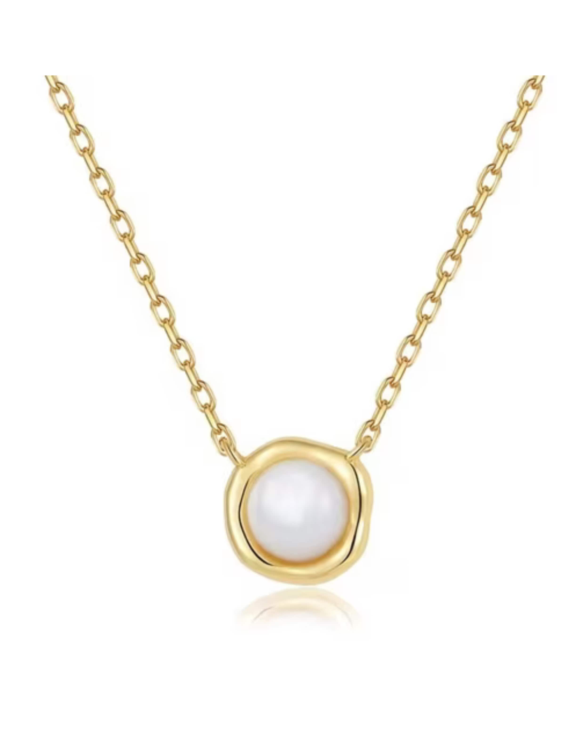 ROUGEMONT Jewellery Kette 'Trendige Muschel Halskette 45cm'‌‌‌‌ in gold, Produktansicht