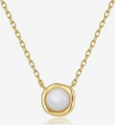 ROUGEMONT Jewellery Kette 'Trendige Muschel Halskette 45cm' in gold, Produktansicht