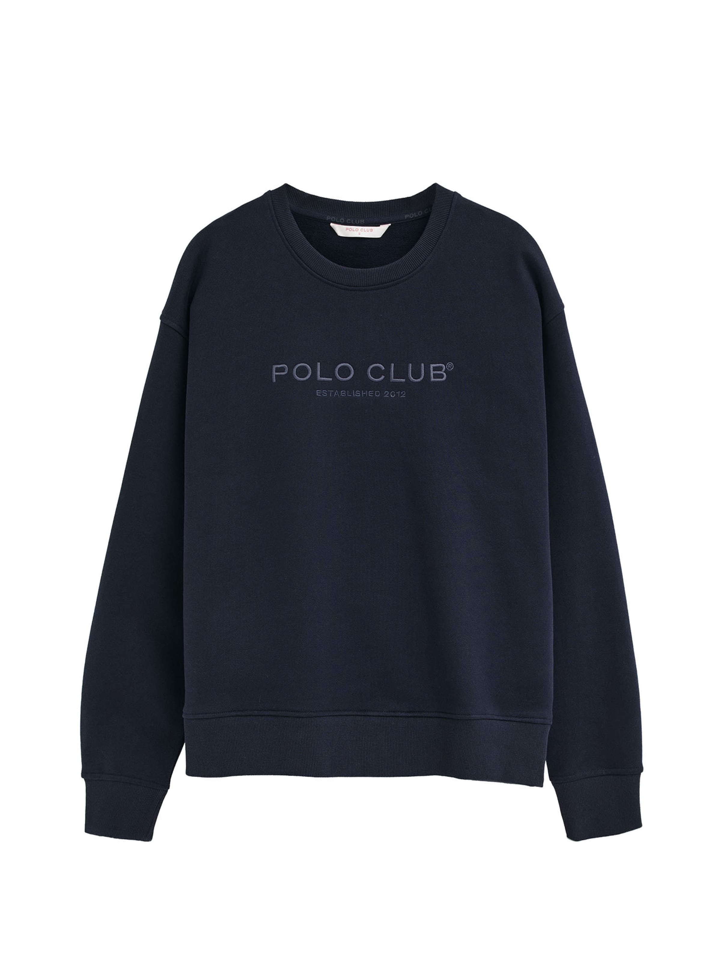 Polo Club Sweatshirt in Blau: Vorderseite