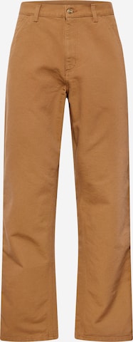 Carhartt WIP Avar lõige Püksid, värv pruun: eest vaates